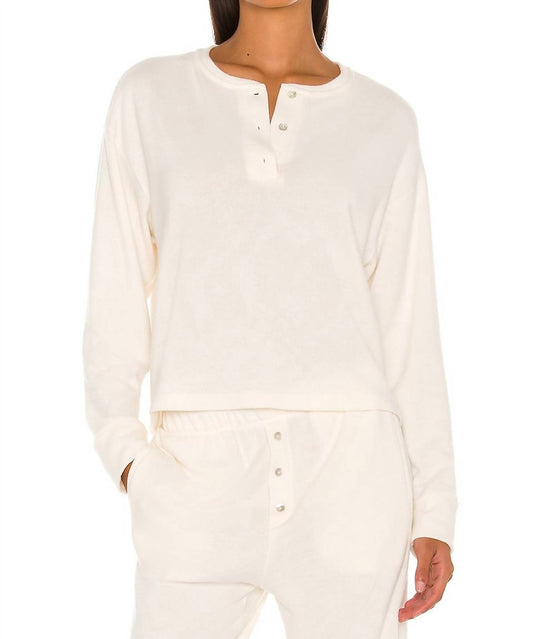 Donni. - Sweater Henley Sweater