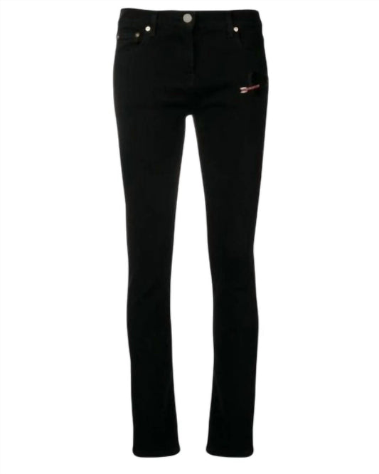 Valentino - Women's 5 Pockets Denim Slim Fit Jeans