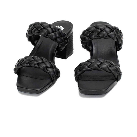 Yellowbox - Women's Ceana Two Strap Braided 2" Heel