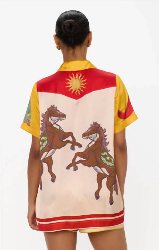 Show Me Your Mumu - Home Away Silk Shorts