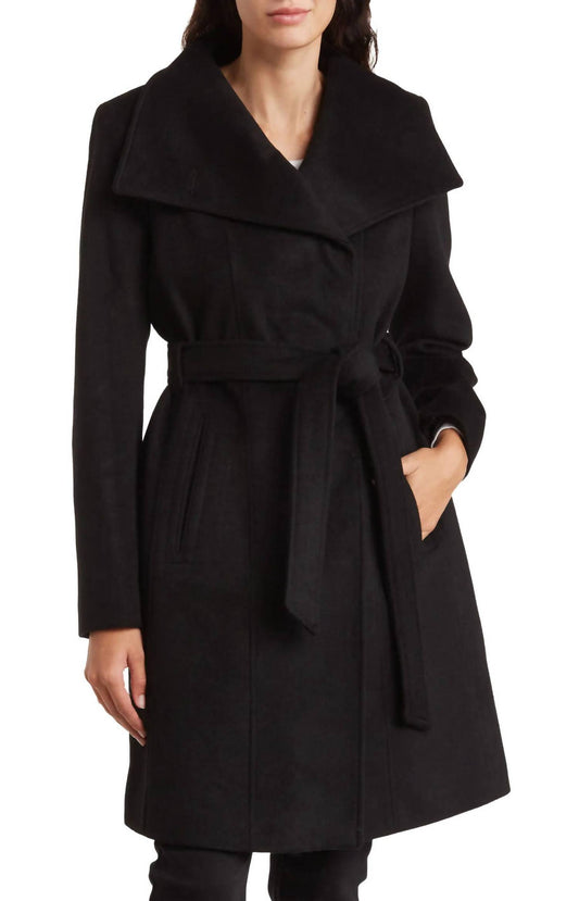 Michael Kors - Wool Belted Wrap Coat