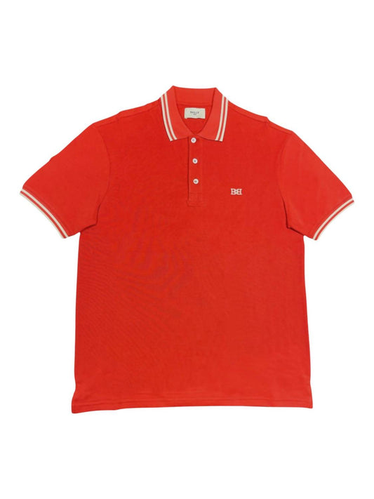 Bally - Men's Tipped Regular Fit Cotton Polo Shirt
