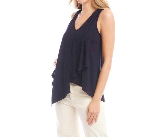 Karen Kane - Drape Front Tank Top