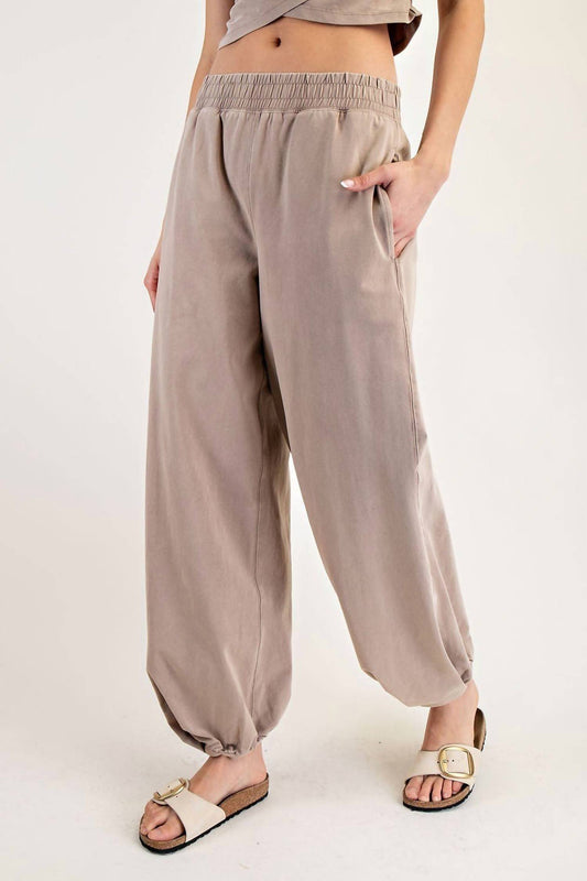 Ee:Some - Solid Pocket Jogger Sweatpants