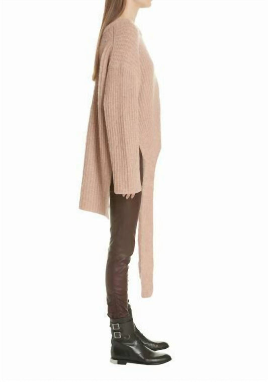 Jason Wu - Olympia Merino Wool Blend Oleander Sweater