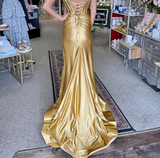 Sherri Hill - Rhinestone Embellished Prom Dress