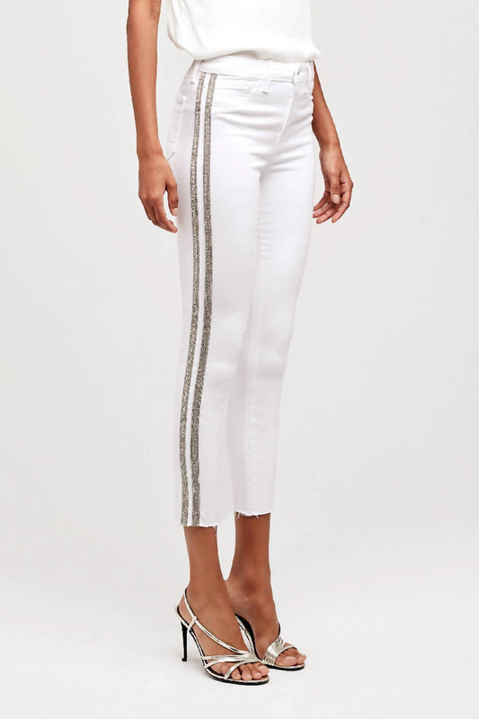 L'Agence - Margot High Rise Double Crystal Pants