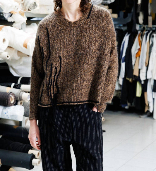 Serienumerica - Boxy Pullover Sweater