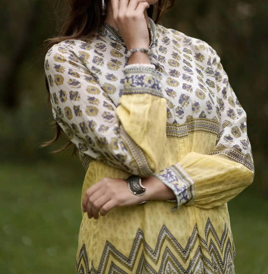 Dolma - Florence Button Down Tunic Top