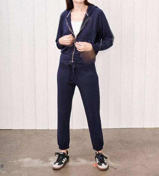 Stateside - Softest Fleece Raglan Hood Zip Up Jacket