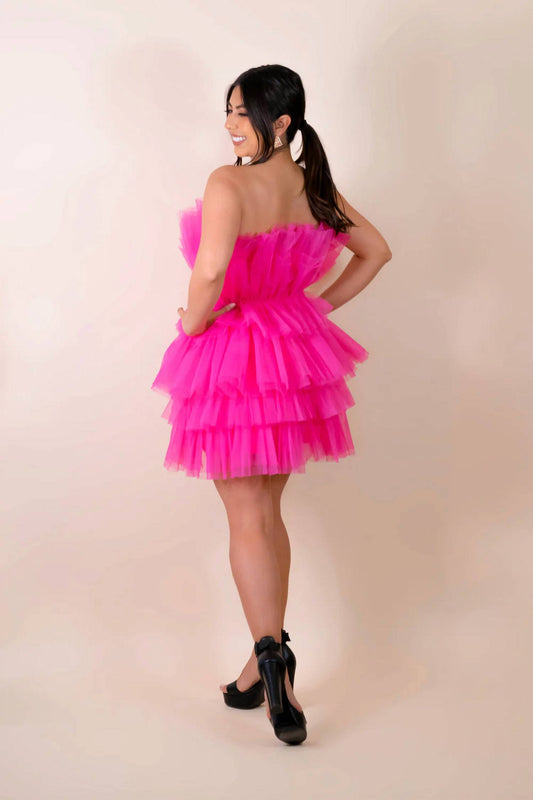 Klesis - Strapless Tulle Dress
