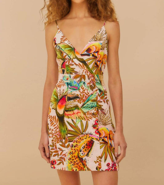 Farm Rio - Into The Jungle Mini Dress