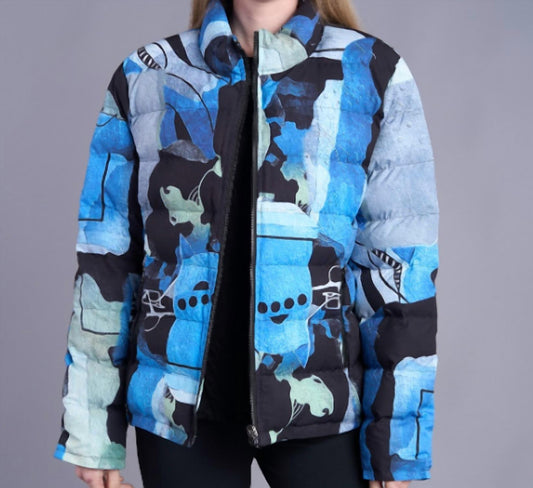 Shana Apparel - Printed Puffer Jacket