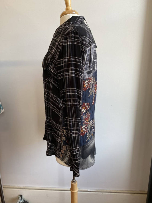 Emma Plaid Button Down