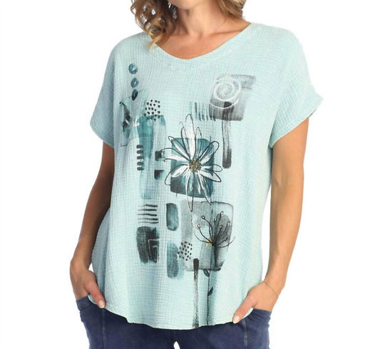 Jess & Jane - Lily Mineral Washed Double Gauze Top