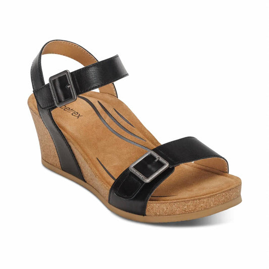 Aetrex - Lexa Wedge Sandal