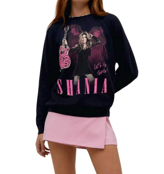 Daydreamer - Shania Twain Leopard Guitar Vintage Sweatshirt