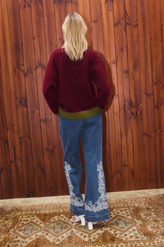 Alemais - Fredo Long Sleeve Sweater