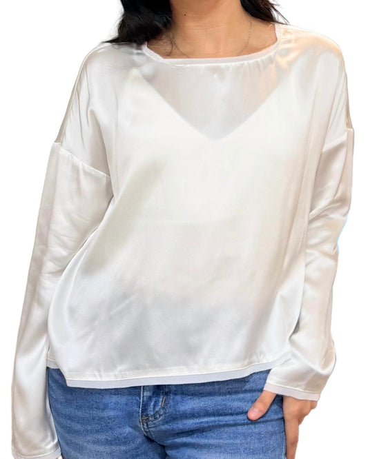 Go By Go Silk - Go On The Edge Long Sleeve Top