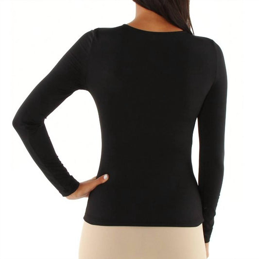 Elita - Warm Wear Long Microfiber Long Sleeve Top