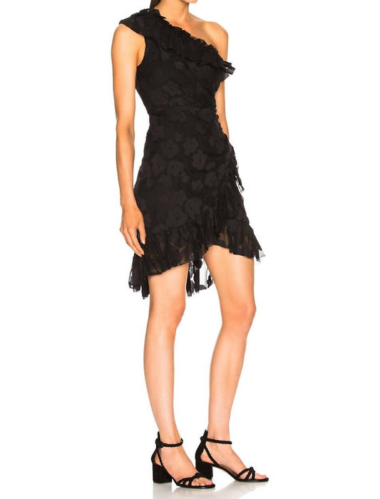 Ulla Johnson - Rimona One Shoulder Ruffle Silk Dress