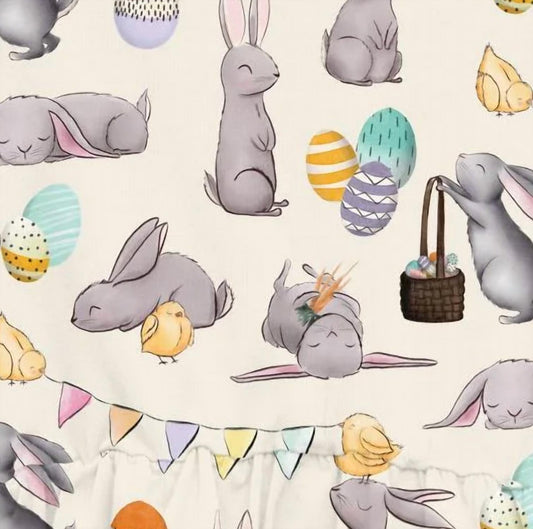 Kickee - Girl's Short Sleeve Playtime Outfit Set