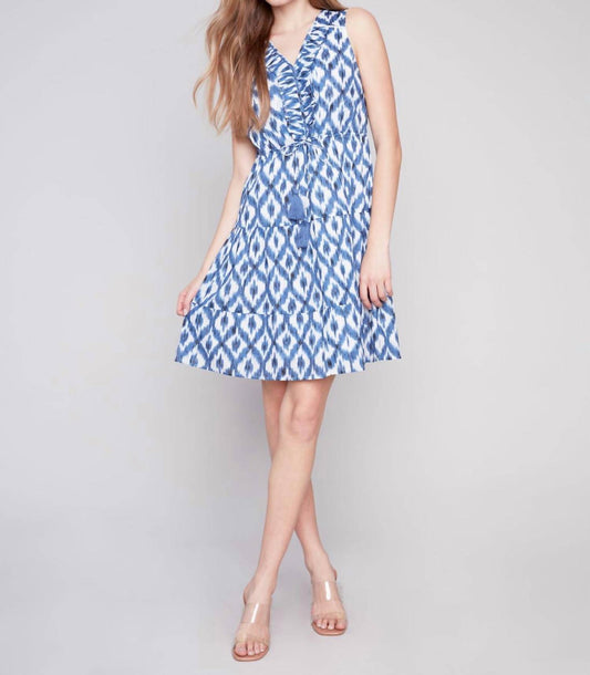 Charlie B - Sleeveless Ruffle Mini Dress