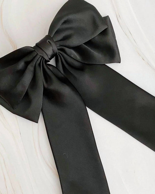 Ellison+Young - Satin Bow Hair Clip
