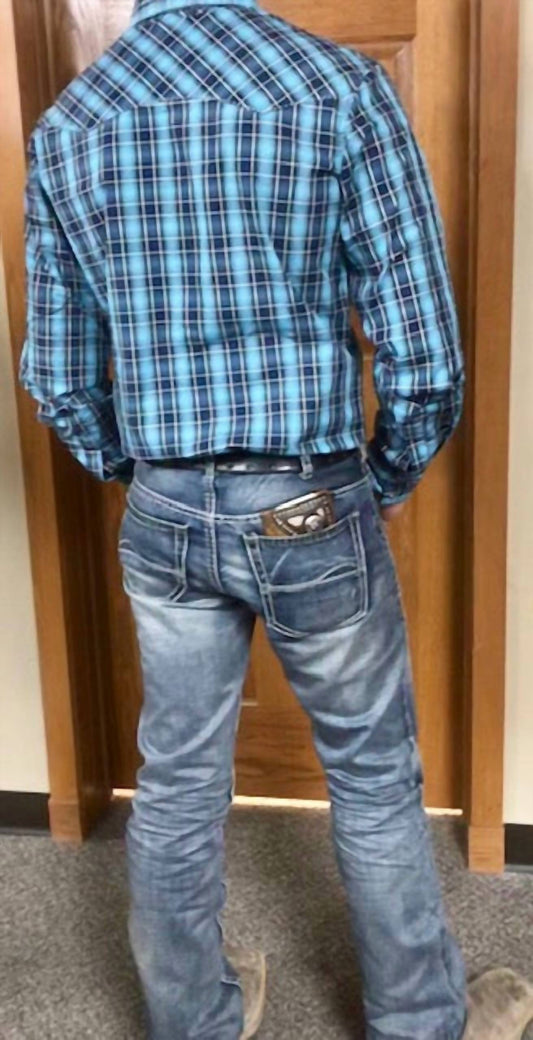 Wrangler - Mens Long Sleeve Western Shirt