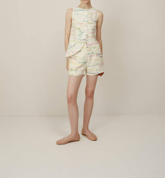 Project Adamo - Rina Mid Waisted Shorts