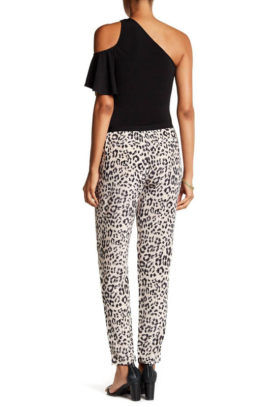 Joie - Salma Animal Print Silk Joggers