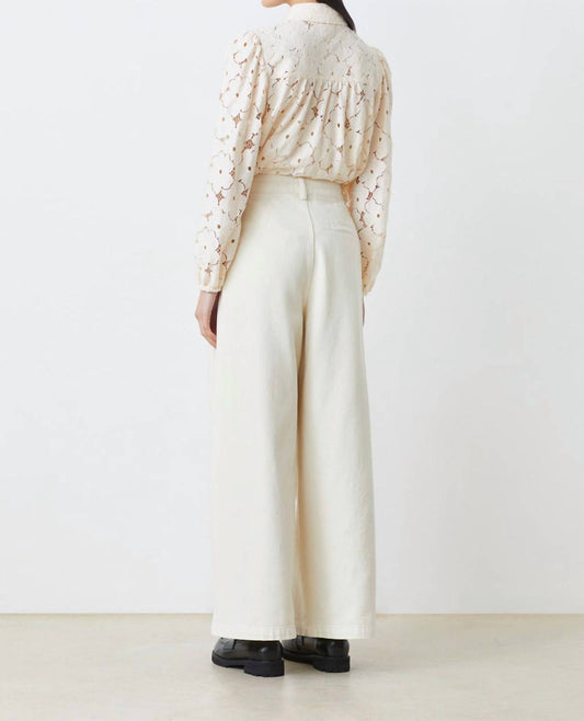 Suncoo - Denim Wide Leg Pants