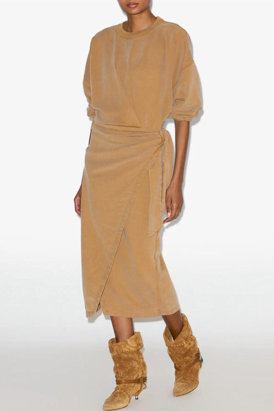 Isabel Marant - Sandrina Long Dropped Sleeve Dress