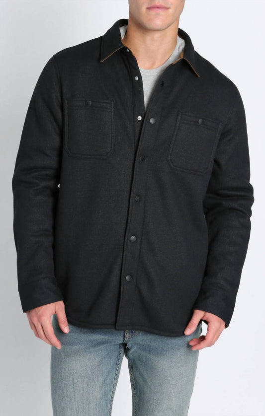 Jachs New York - Sherpa Bonded Waffle Snap Workshirt