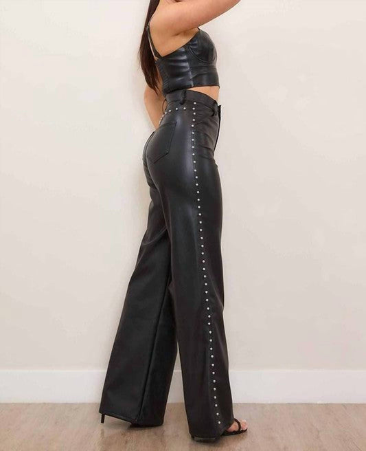 Vibrant M.I.U - Luxe Pearl Vegan Pants