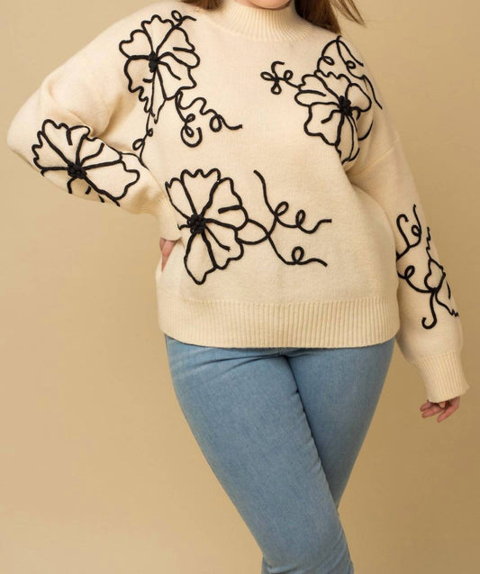 Gilli - Feel Good Stuff Mock Neck Sweater