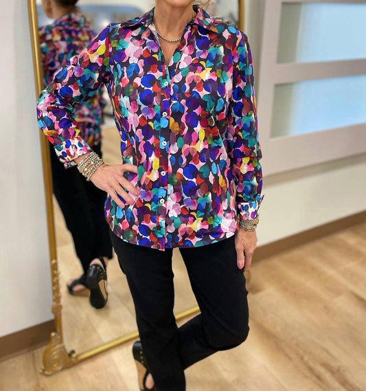 Foxcroft - Mary No Iron City Lights Shirt