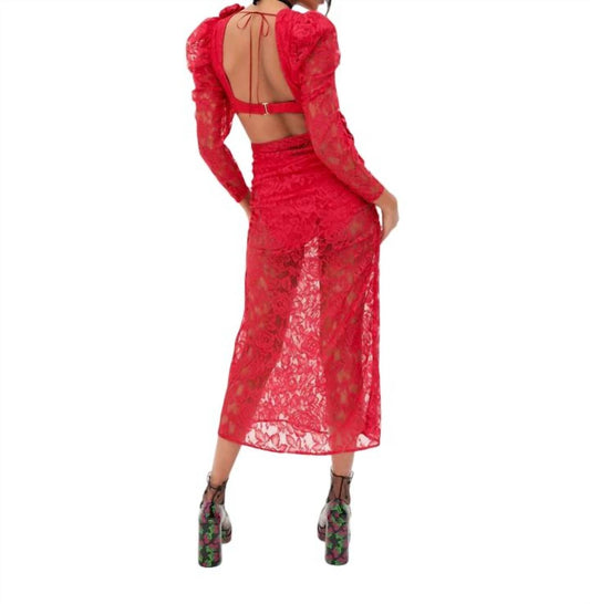 For Love & Lemons - KANA MIDI DRESS