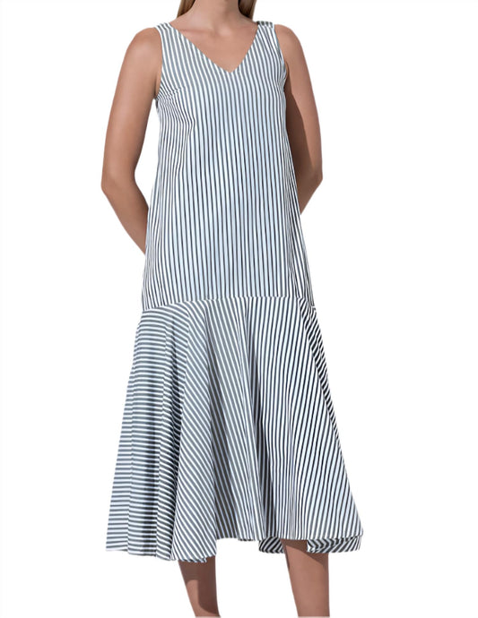 Lusana - Justin Poplin Midi Dress
