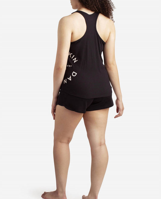 Danskin - Racerback Tank Sleep Set With Shorts