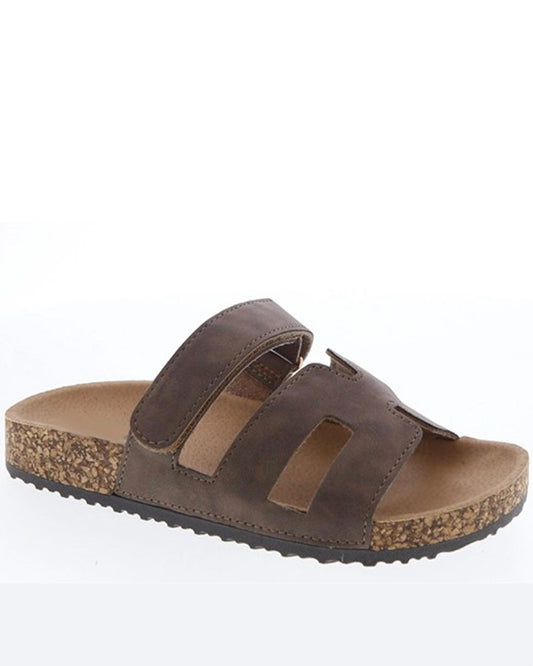 La Shoe King - Unisex Faith Strappy Slides