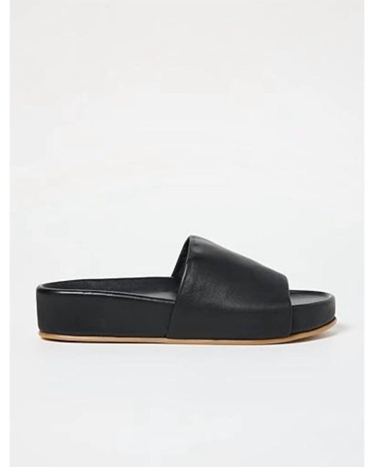 Beek - Women's Pelican Leather Platform Sandal