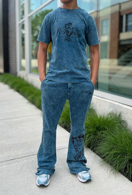 Si Tu Veux - Roland Garos Flare Jogger