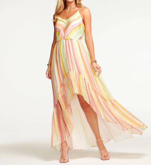 Ramy Brook - Printed Trudy High-Low Maxi Dress