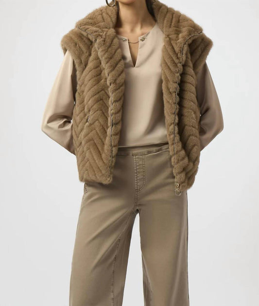 Joseph Ribkoff - Faux Fur Vest