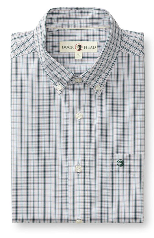 Duck Head - Performance Poplin Edison Plaid Sport Shirt