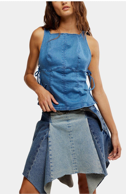 Free People - Not My Fault Corset Top