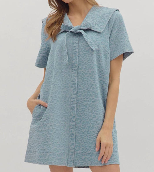 Entro - Spotted You First Tonal Dress