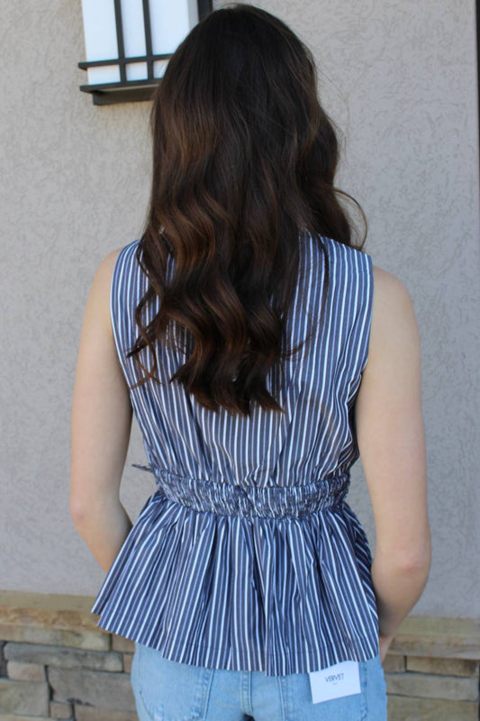 En Saison - Ambrose Stripe Top