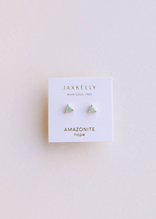 Jaxkelly - Women's Mini Energy Gem Studs Earrings